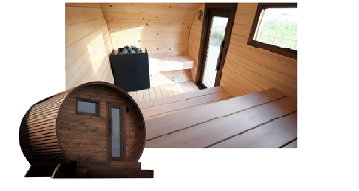 バレルサウナ（イメージ図）