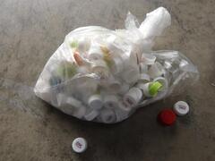 ペットボトルのキャップ