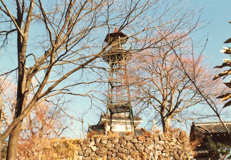 撤去前の火の見櫓