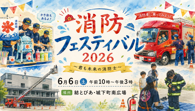 消防フェスティバル2026 クリックで詳細ページへ