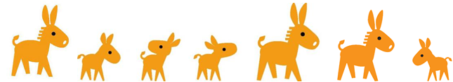 認知症サポーターキャラバンマスコットキャラクターロバ隊長